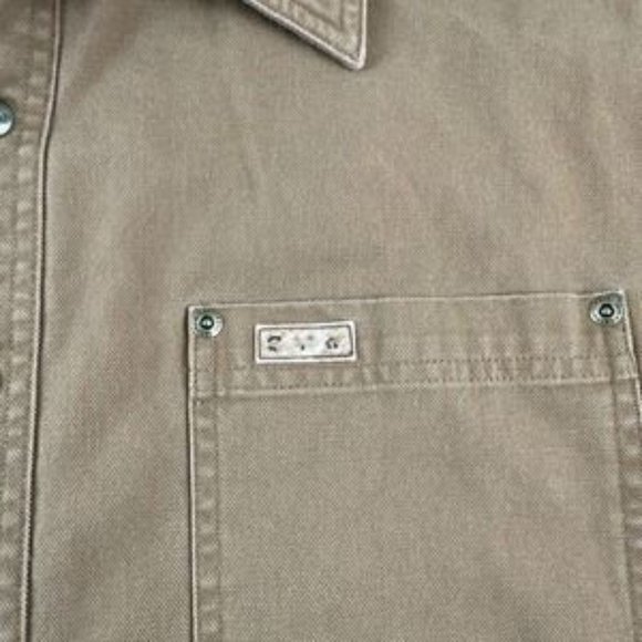 Carhartt flannel lined snap jacket shirt - Picture 5 of 7